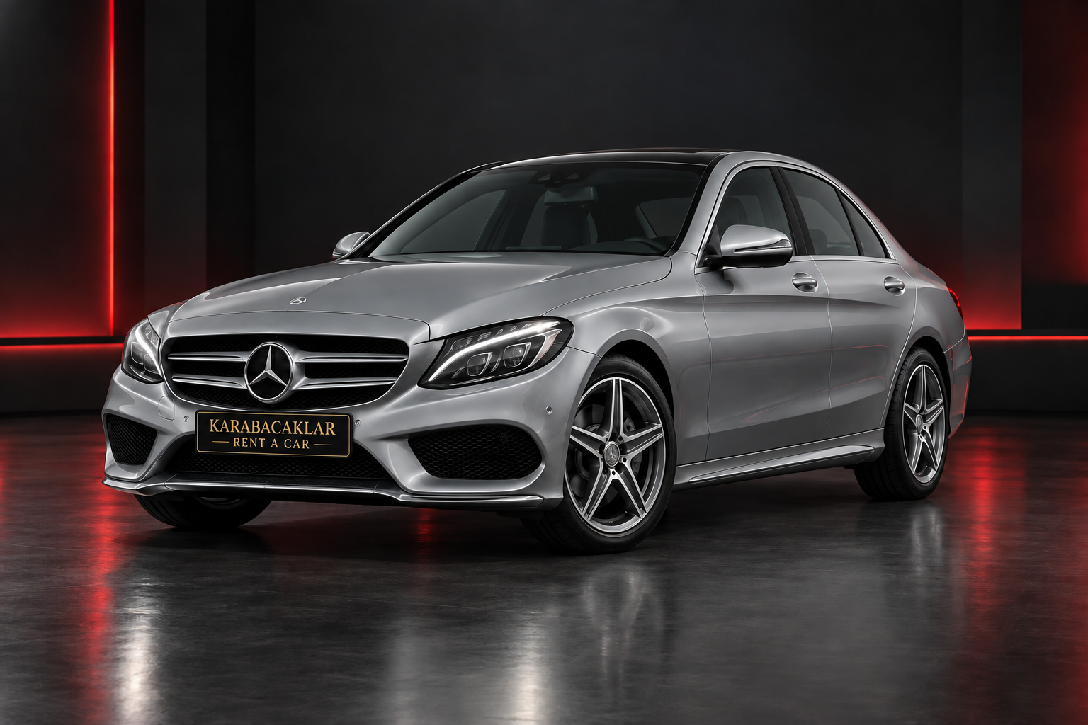 VIP hizmet için temsili Mercedes-Benz C 250 görseli